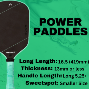 Power Pickleball Paddles